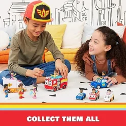 SPIN MASTER Coleccionables Y Mini Mundos*Disney - Vehículo de rescate Firebuds Core Violet y Axl ㅤ