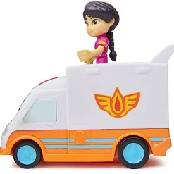 SPIN MASTER Coleccionables Y Mini Mundos*Disney - Vehículo de rescate Firebuds Core Violet y Axl ㅤ