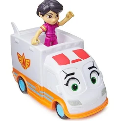 SPIN MASTER Coleccionables Y Mini Mundos*Disney - Vehículo de rescate Firebuds Core Violet y Axl ㅤ