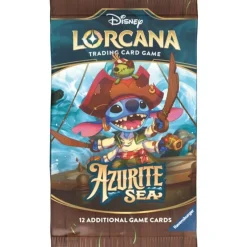 RAVENSBURGER IBÉRICA Juegos Y Puzzles|Friki Zone*Disney Lorcana - Sobre de cartas Azurite Sea en inglés (Varios modelos)