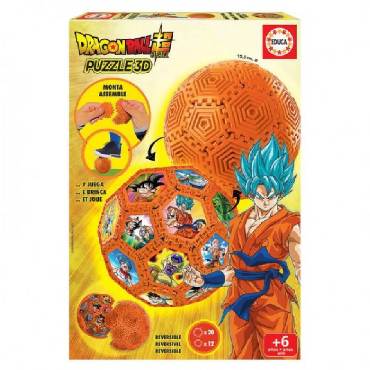 EDUCA BORRAS Juegos Y Puzzles*Dragon Ball - Puzzle 3D