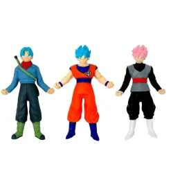 BIZAK Figuras De Acción*Dragon Ball Super - Pack 3 personajes Monsterflex (Varios modelos)