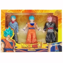 BIZAK Figuras De Acción*Dragon Ball Super - Pack 3 personajes Monsterflex (Varios modelos)
