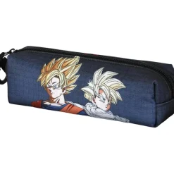 KARACTER MANIA Material Escolar*DragonBallZ - Estuche escolar cuadrado 2.2 azul oscuro ㅤ