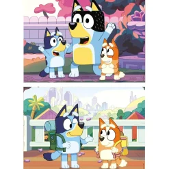 EDUCA BORRAS Juegos Y Puzzles*- Bluey - Puzzle infantil dúo en maleta plástico 20 piezas ㅤ