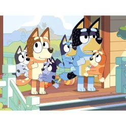 EDUCA BORRAS Juegos Y Puzzles*- Bluey - Puzzle de madera infantil 100 piezas Paisajes ㅤ