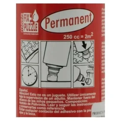 EDUCA BORRAS Juegos Y Puzzles*- Cola Permanente Fix Puzzle 250ml para Conservación ㅤ
