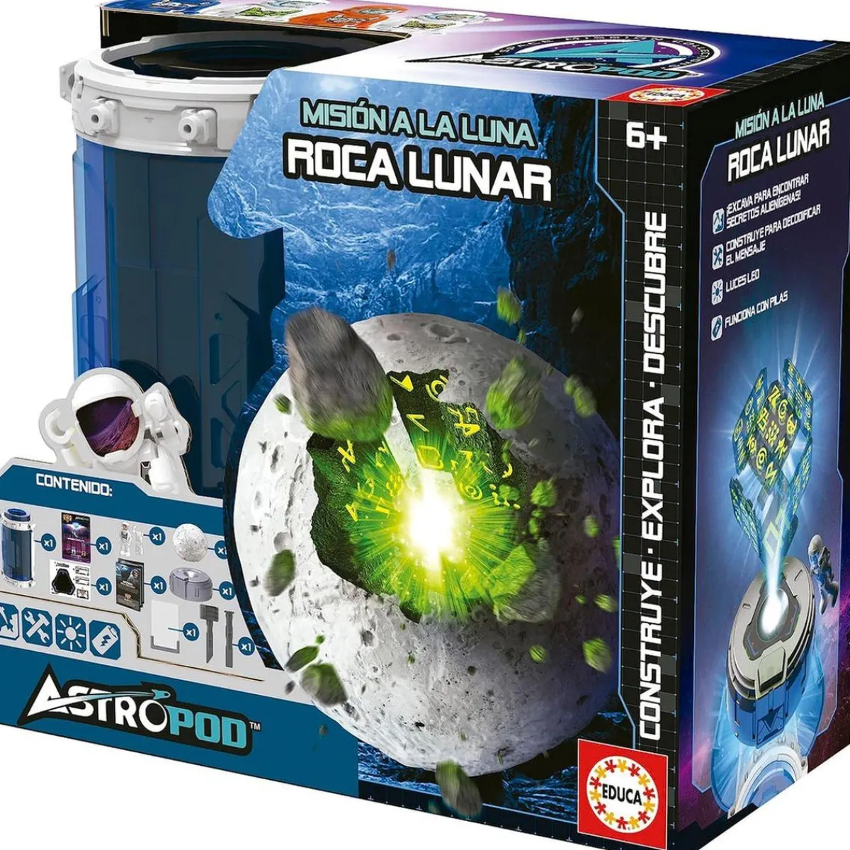 EDUCA Steam*Borras - Descifra secretos ocultos en la roca lunar: misión al espacio ㅤ