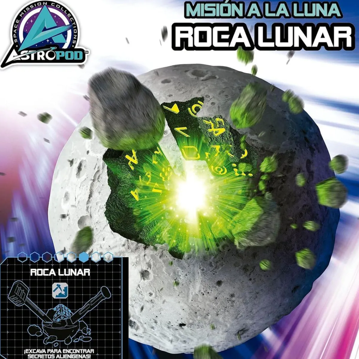 EDUCA Steam*Borras - Descifra secretos ocultos en la roca lunar: misión al espacio ㅤ