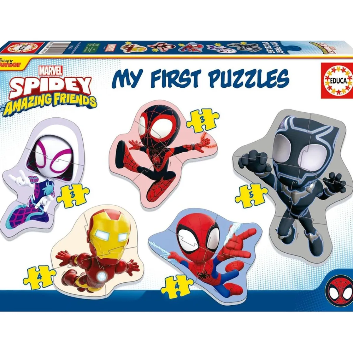 EDUCA BORRAS Juegos Y Puzzles*- DragonBallZ - My First Puzzles Spidey ㅤ