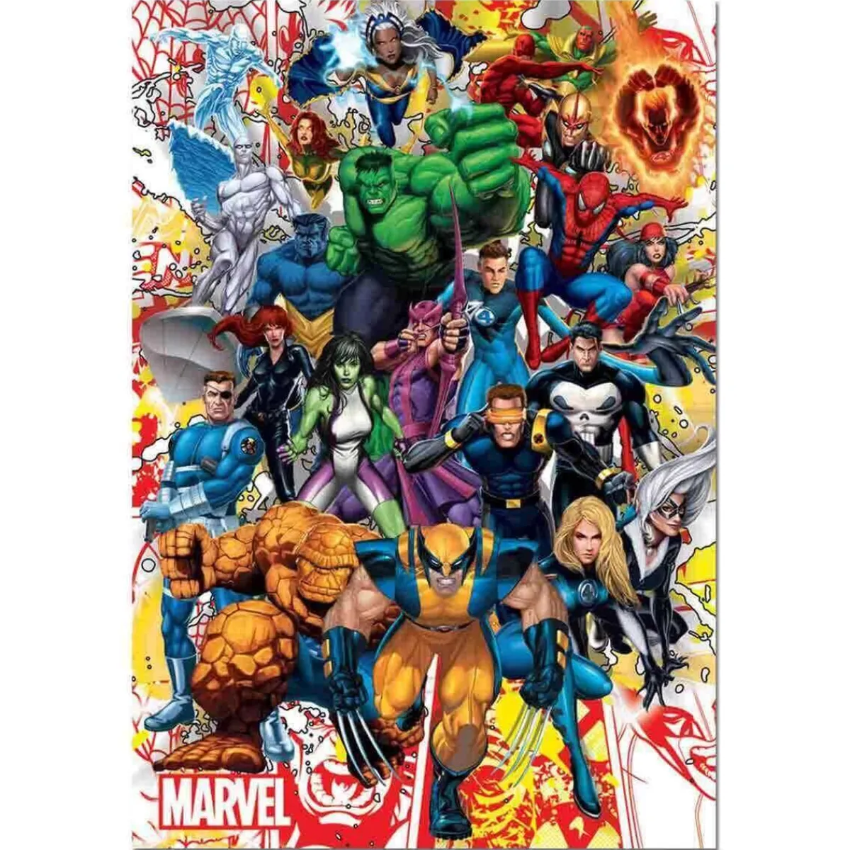 EDUCA Juegos Y Puzzles*Borras - Héroes Marvel - Puzzle 500 Piezas