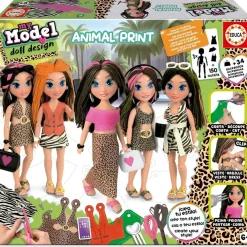 EDUCA BORRAS Arte Y Manualidades*- My Model Doll Design Animal Print