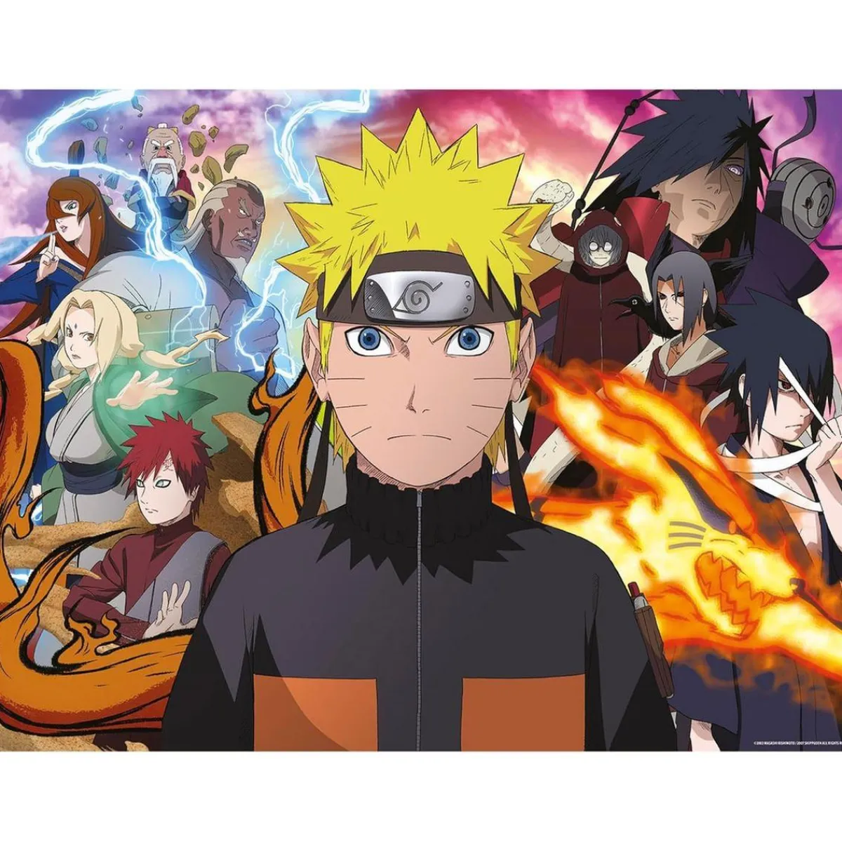 EDUCA BORRAS Juegos Y Puzzles*- Naruto Shippuden - Puzzle lenticular 3D 300 piezas