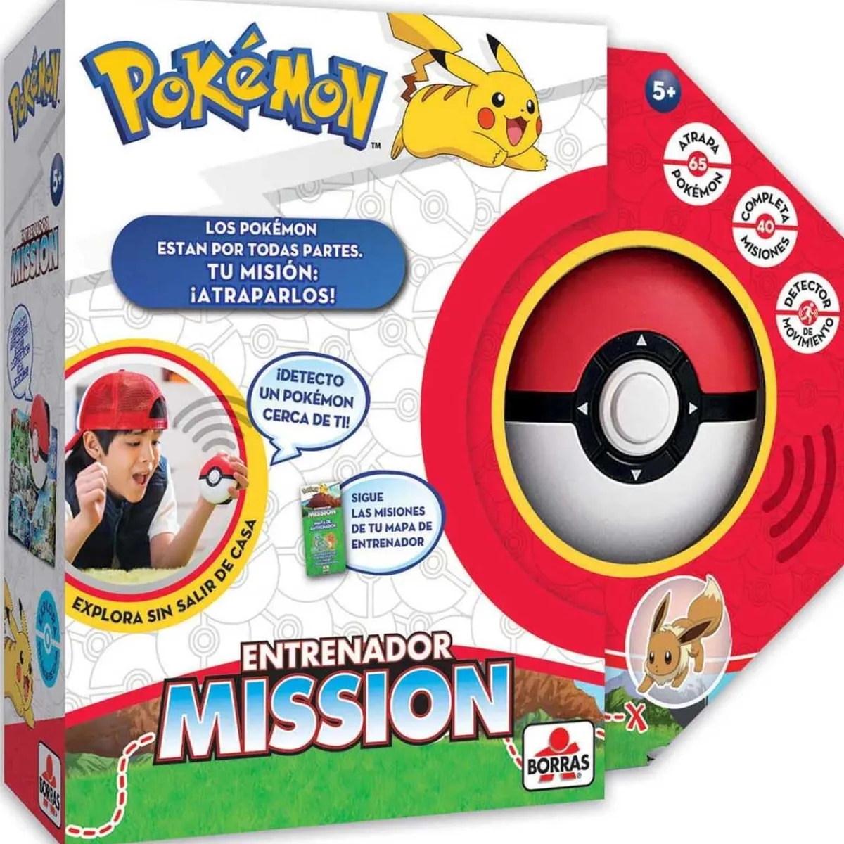 BORRAS Friki Zone|Juegos Y Puzzles*Educa - Pokemon - Juego de mesa Pokémon Mission: Entrenador y aprendizaje ㅤ