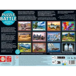 EDUCA BORRAS Juegos Y Puzzles*- Puzzle Battle Paisajes