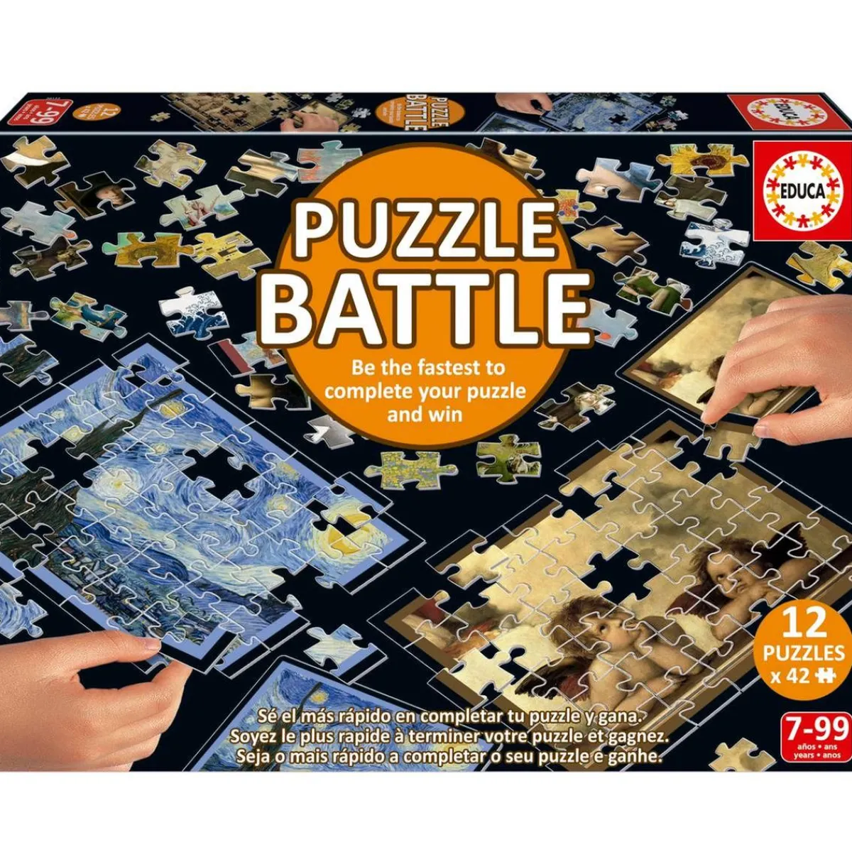 EDUCA BORRAS Juegos Y Puzzles*- Puzzle Battle Arte