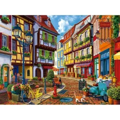 EDUCA BORRAS Juegos Y Puzzles*- Puzzle Paisaje Urbano Luminoso de 2000 Piezas ㅤ