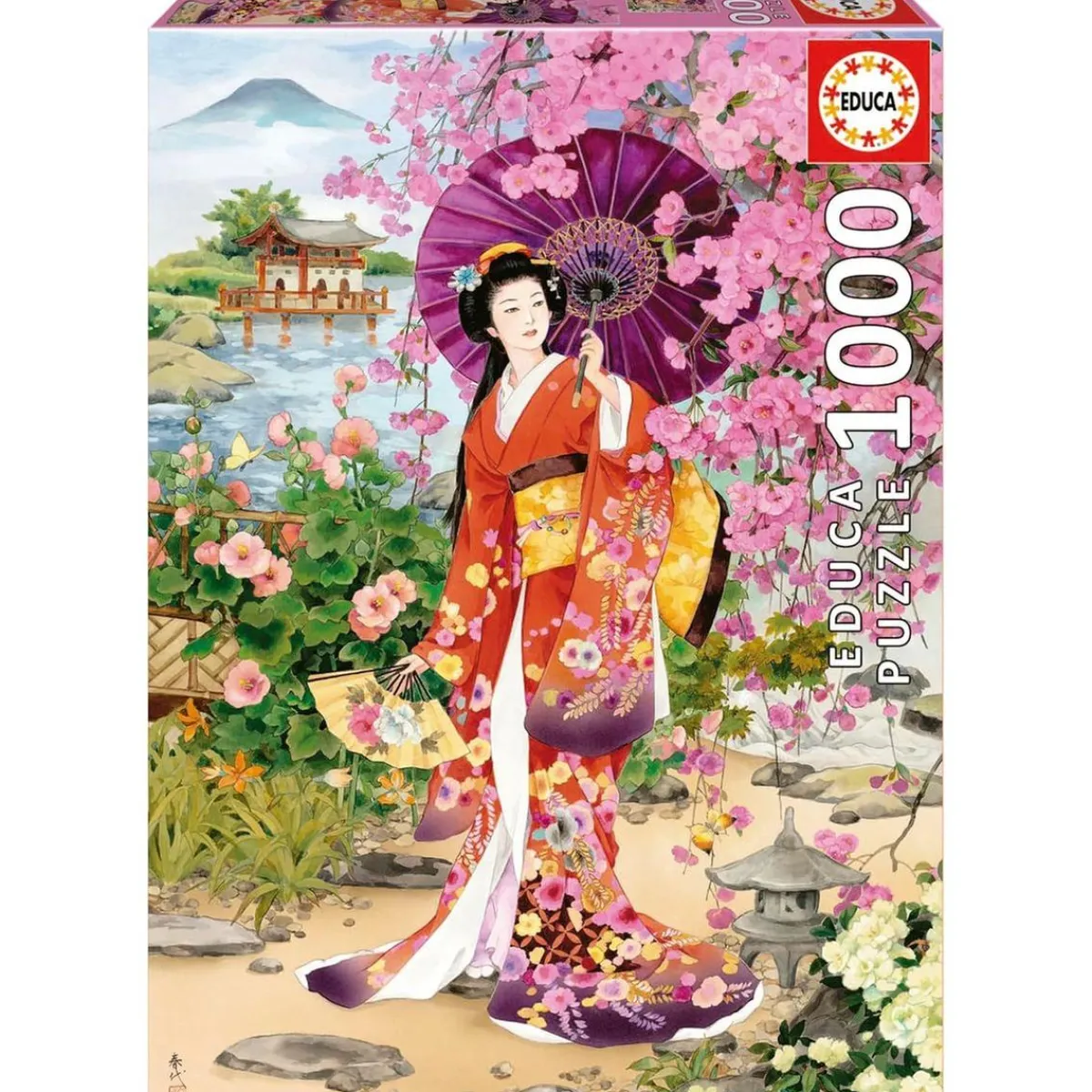 EDUCA BORRAS Juegos Y Puzzles*- Puzzle para Adultos Bosque Encantado 1000 Piezas ㅤ