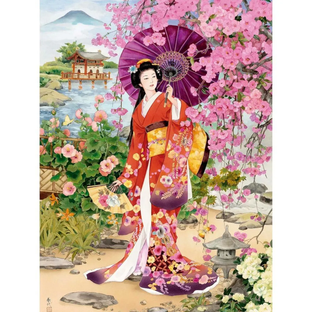 EDUCA BORRAS Juegos Y Puzzles*- Puzzle para Adultos Bosque Encantado 1000 Piezas ㅤ