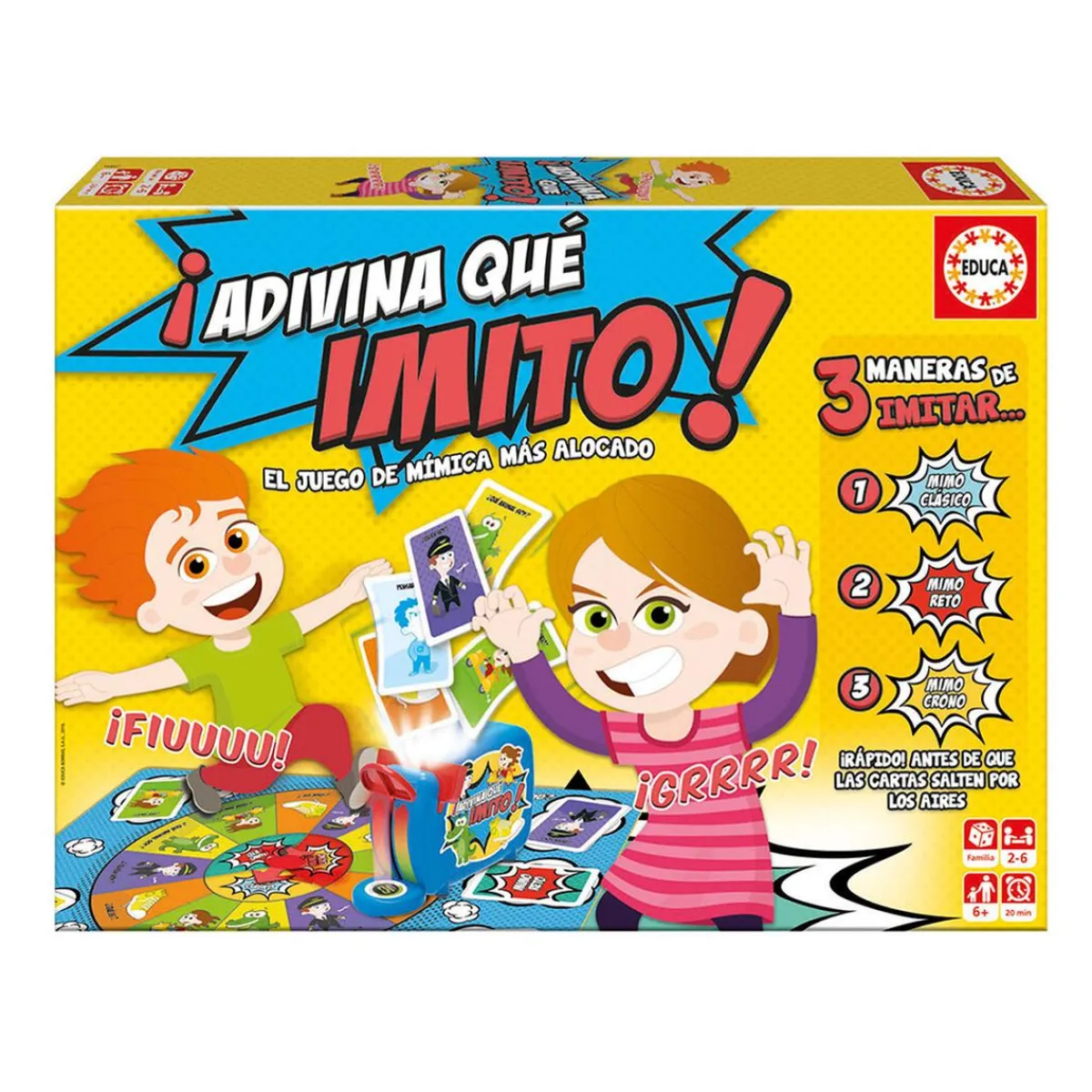EDUCA Friki Zone|Juegos Y Puzzles*Borrás - Adivina Qué Imito