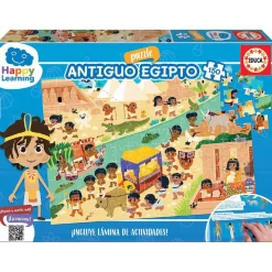 EDUCA BORRAS Juegos Y Puzzles*Educa Borrás - Antiguo Egipto - Puzzle 150 piezas Happy Learning