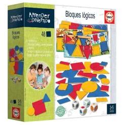 EDUCA BORRAS Juguetes Educativos Y Libros*Educa Borrás - Bloques lógicos - Juego de mesa