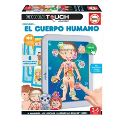 EDUCA BORRAS Juguetes Educativos Y Libros*Educa Borrás - Educa Touch Junior el cuerpo humano