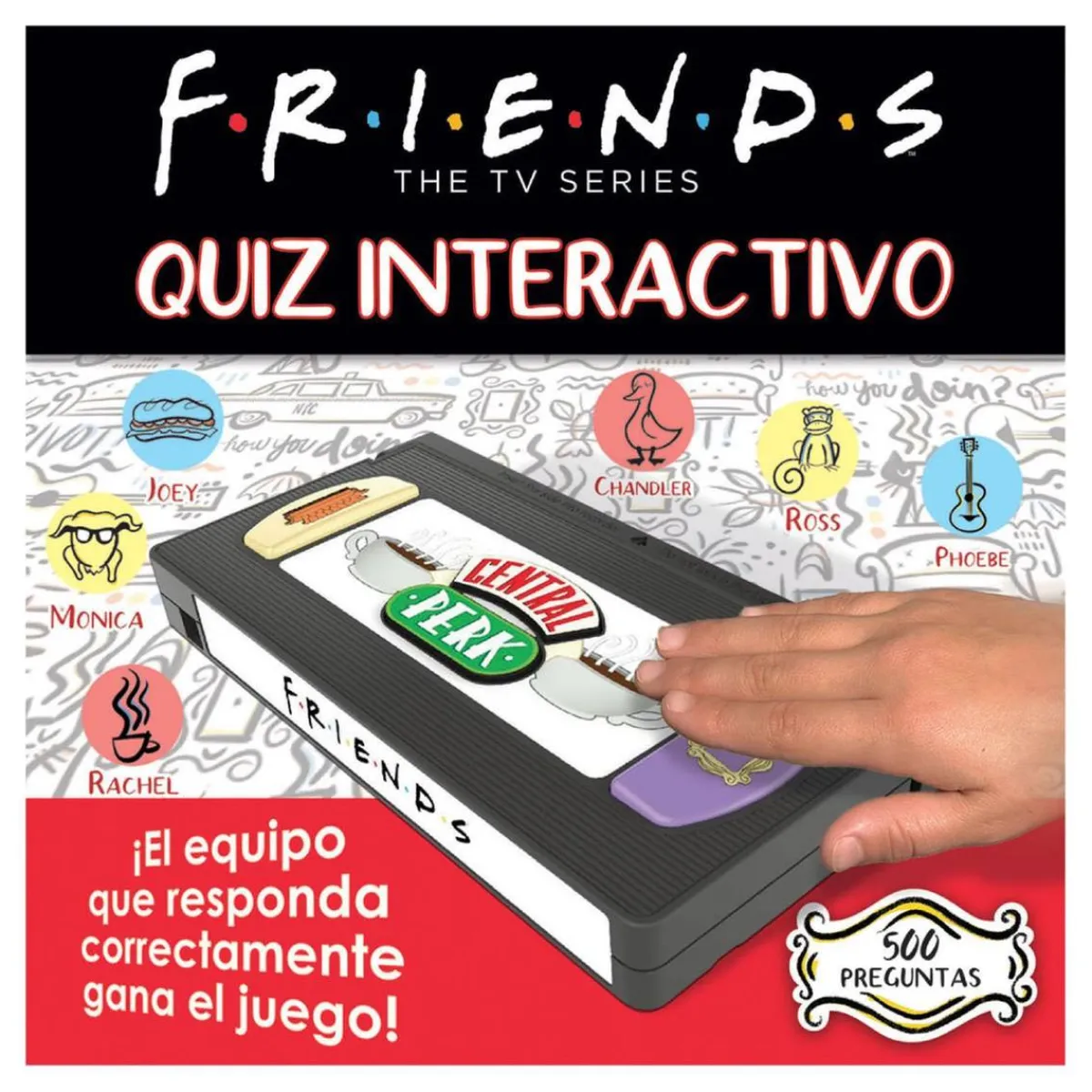 BORRAS Friki Zone|Juegos Y Puzzles*Educa Borrás - Friends Quiz