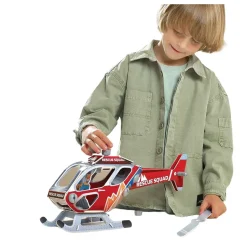 EDUCA BORRAS Arte Y Manualidades*Educa Borrás - Helicóptero de rescate - Puzzle Studio 3D