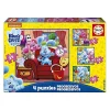 EDUCA BORRAS Juegos Y Puzzles*Educa Borrás - Las pistas de Blue - Pack de 4 puzzles progresivos