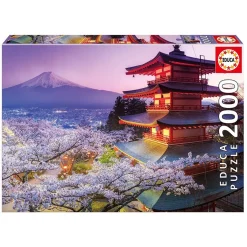 EDUCA Juegos Y Puzzles*Borrás - Monte Fuji, Japón - Puzzle 2000 Piezas