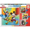 EDUCA BORRAS Juegos Y Puzzles*Educa Borrás - Pack 4 puzzles progresivos Mickey and Friends
