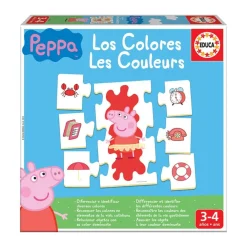 EDUCA Juguetes Educativos Y Libros|Juegos Y Puzzles*Borrás - Peppa Pig - Aprendo los Colores
