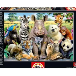 EDUCA Juegos Y Puzzles*Borrás - Puzzle 1000 Piezas - Foto de Clase