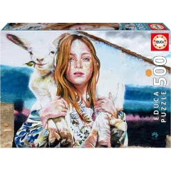 EDUCA BORRAS Juegos Y Puzzles*Educa Borrás - Puzzle 500 piezas La pastora de Lily Brick