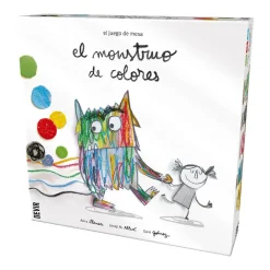 DEVIR Juguetes Educativos Y Libros|Juegos Y Puzzles*El Monstruo de Colores - Juego de Mesa
