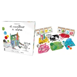 DEVIR Juguetes Educativos Y Libros|Juegos Y Puzzles*El Monstruo de Colores - Juego de Mesa