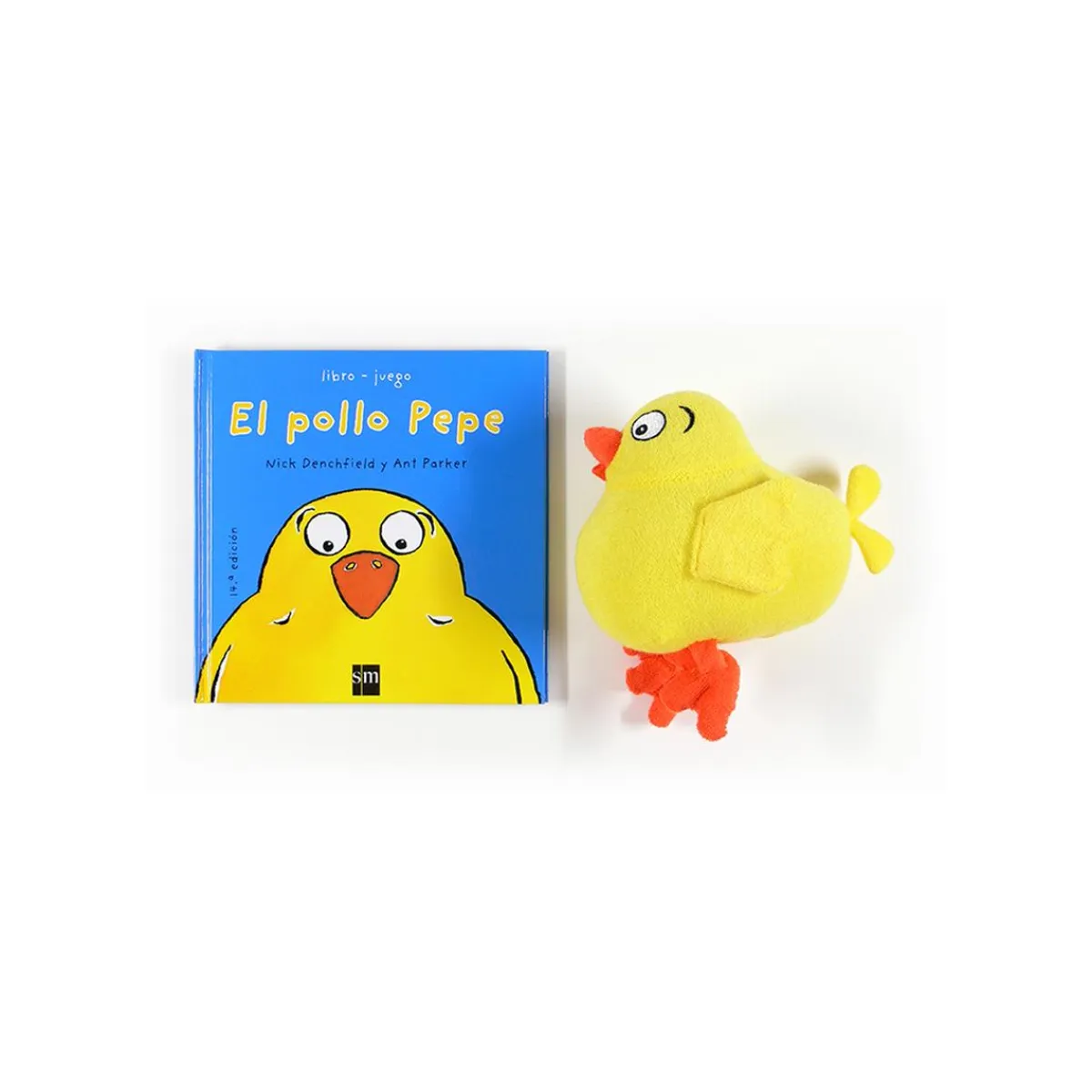 GREYLAND Juguetes Educativos Y Libros*El Pollo Pepe con Muñeco
