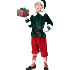 Funidelia Disfraces|Halloween*Elfo Deluxe niño 5-6 años