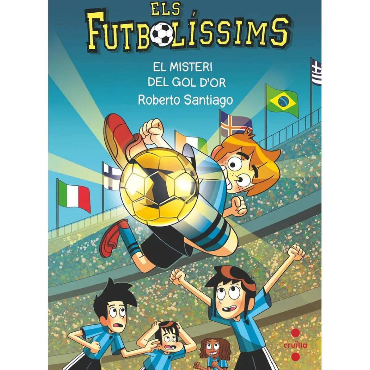 SM Juguetes Educativos Y Libros*Els Futbolíssims 25 El misteri del gol d'or en catalán