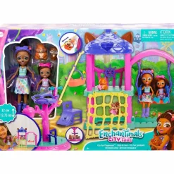 ENCHANTIMALS Muñecas*- City Tails - Parque de juegos de Sabine y Seneca Squirrel