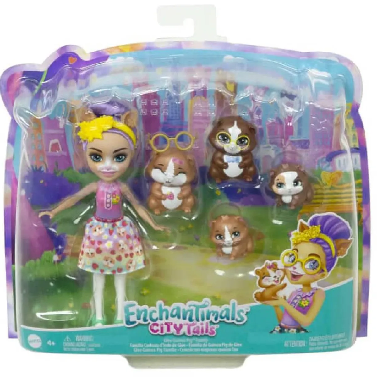 ENCHANTIMALS Muñecas*- Familia cobaya