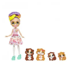 ENCHANTIMALS Muñecas*- Familia cobaya