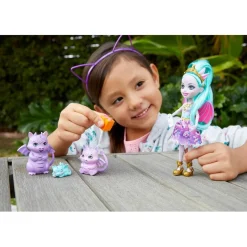 ENCHANTIMALS Muñecas*- Familia dragones