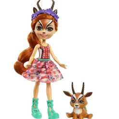 ENCHANTIMALS Muñecas*- Gabriela Gazelle y Racer - Pack muñeca y mascota