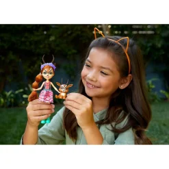 ENCHANTIMALS Muñecas*- Gabriela Gazelle y Racer - Pack muñeca y mascota