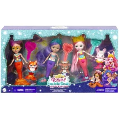 BARBIE Muñecas*Enchantimals - Pack 3 sirenas