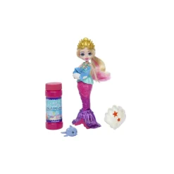 BARBIE Muñecas*Enchantimals - Royal ocean kingdom - Sirena mágica con pompero