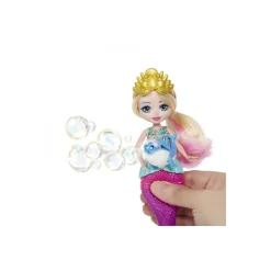 BARBIE Muñecas*Enchantimals - Royal ocean kingdom - Sirena mágica con pompero