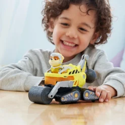 SPIN MASTER Coleccionables Y Mini Mundos*Energía - Patrulla Canina - Camión de construcción de juguete con figura de acción, luces y sonidos ㅤ